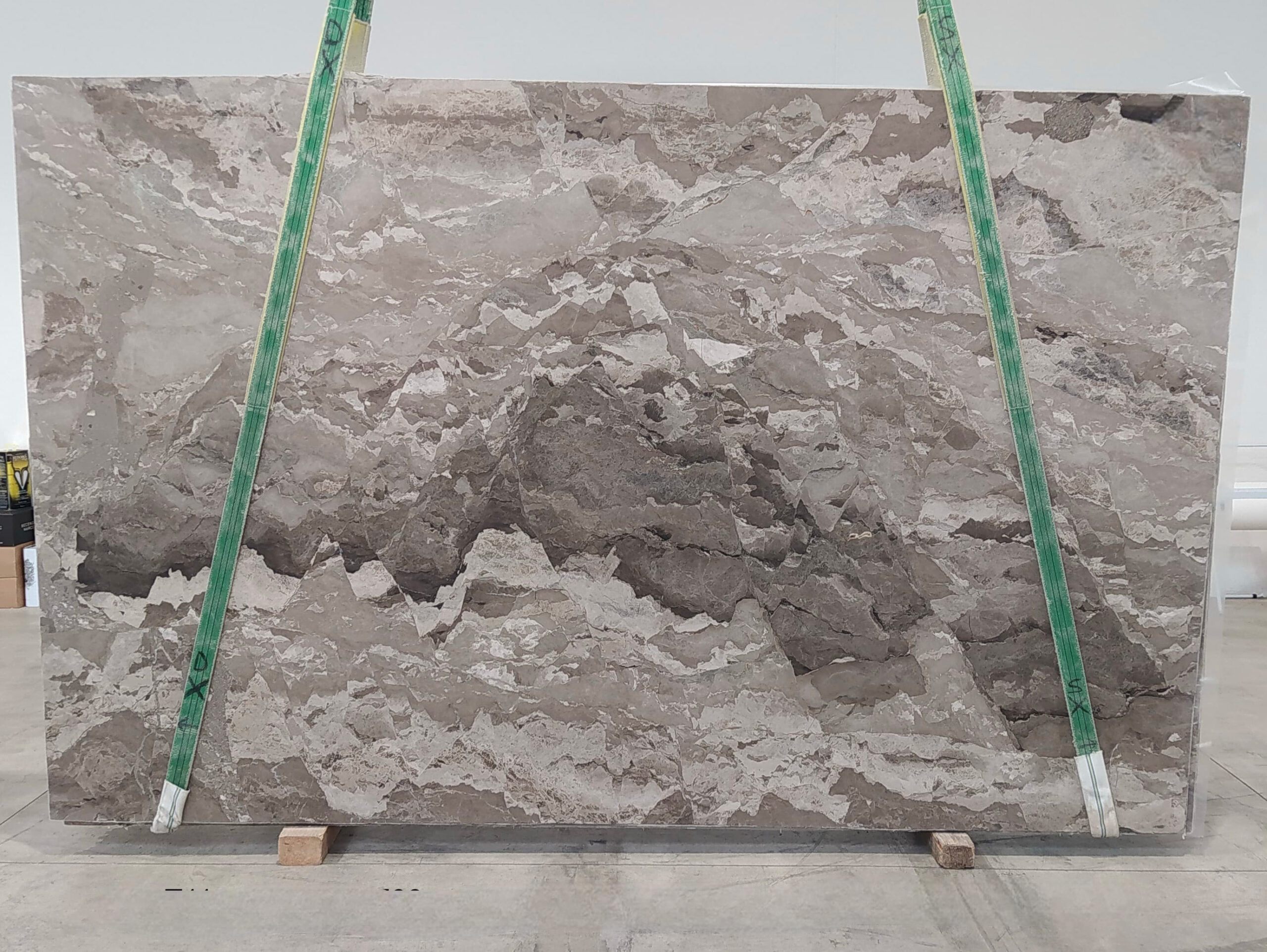CAMOUFLAGE BROWN MARBLE HONED SLABS (AC1140) – Bild 2