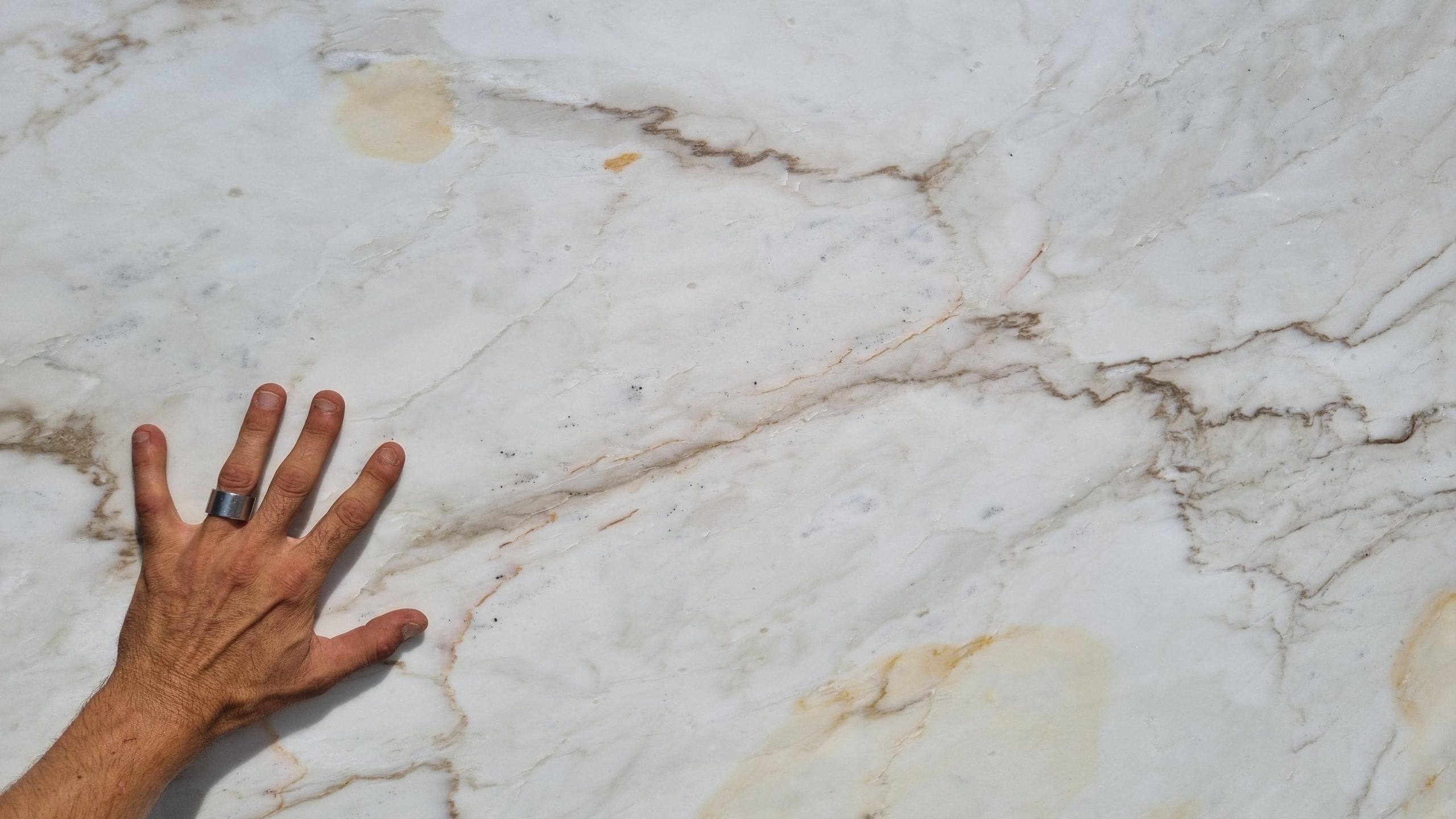 Calacatta Cremo Marble Polished Slabs (AC204870) - Afbeelding 4