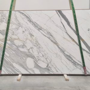 CALACATTA GOLD MARBLE HONED SLABS (AC1092)
