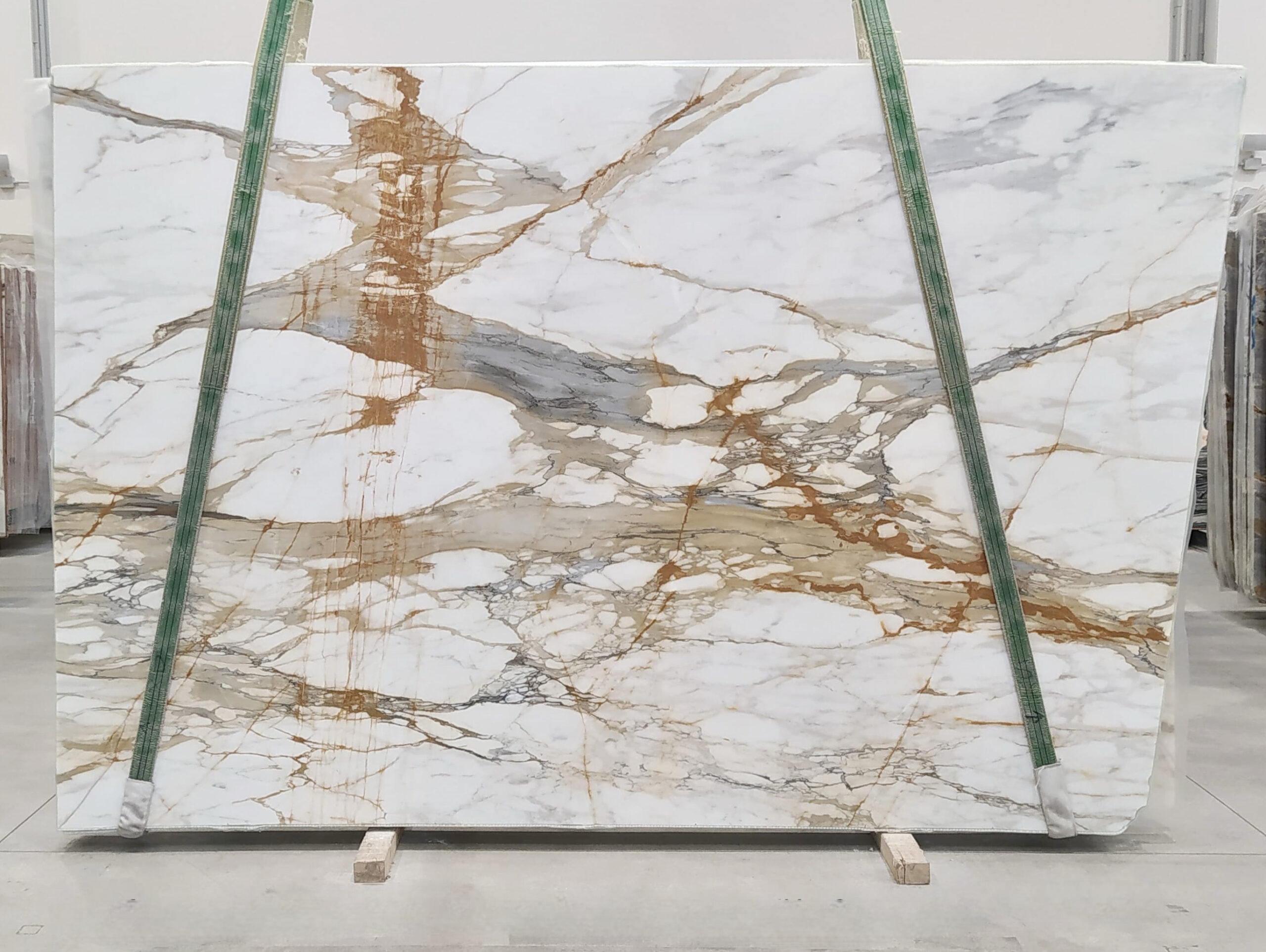 CALACATTA MACCHIA VECCHIA MARBLE HONED SLABS (AC1185) – Bild 2