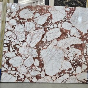 CALACATTA RED MARBLE POLISHED SLABS (AC14920)