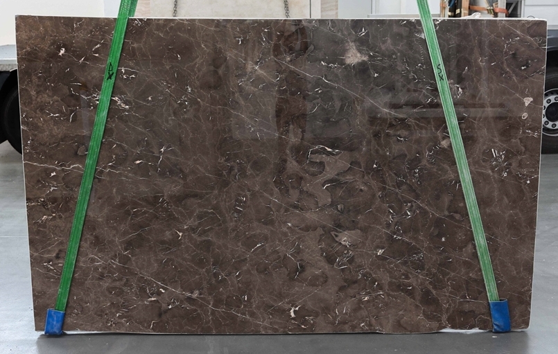 COFFEE BROWN MARBLE POLISHED SLABS (AC077321)