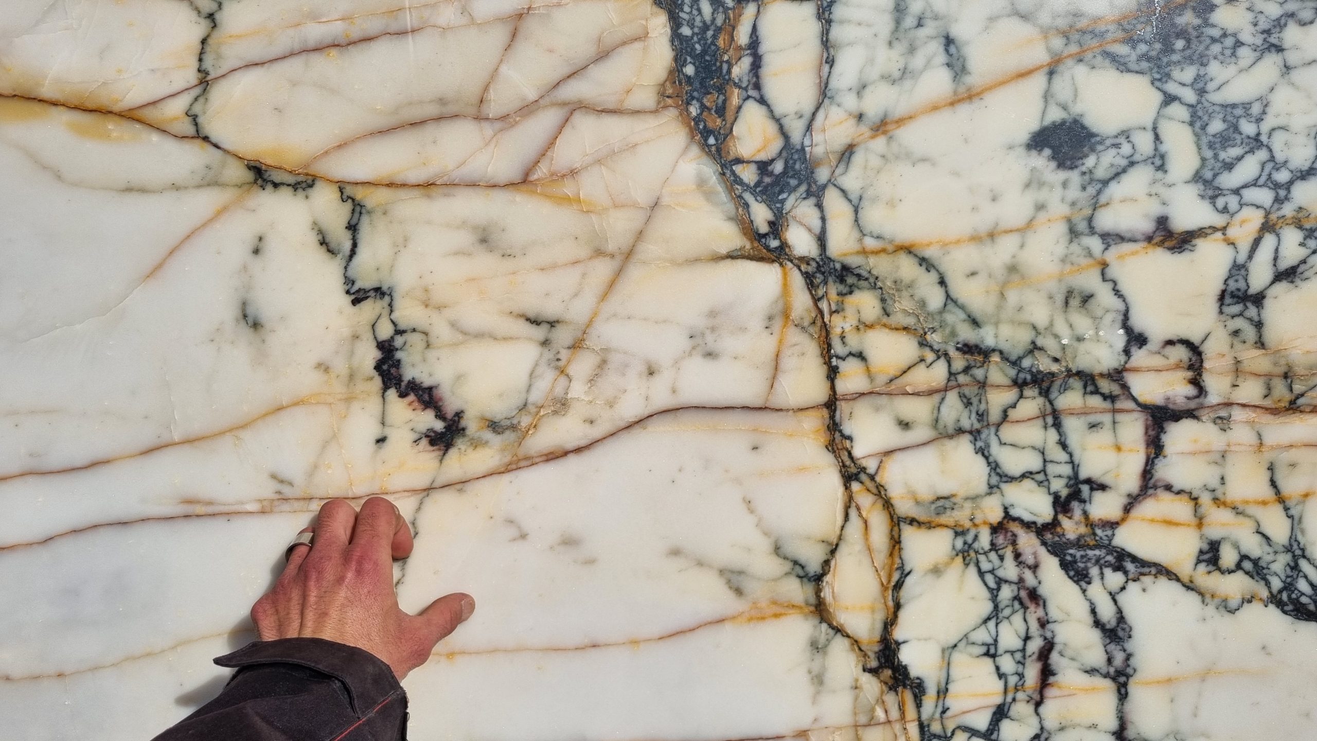 Paonazzo Marble Polished Slabs (AC209214) - Afbeelding 2
