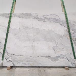 CAMOUFLAGE WHITE MARBLE HONED SLABS (AC1101)
