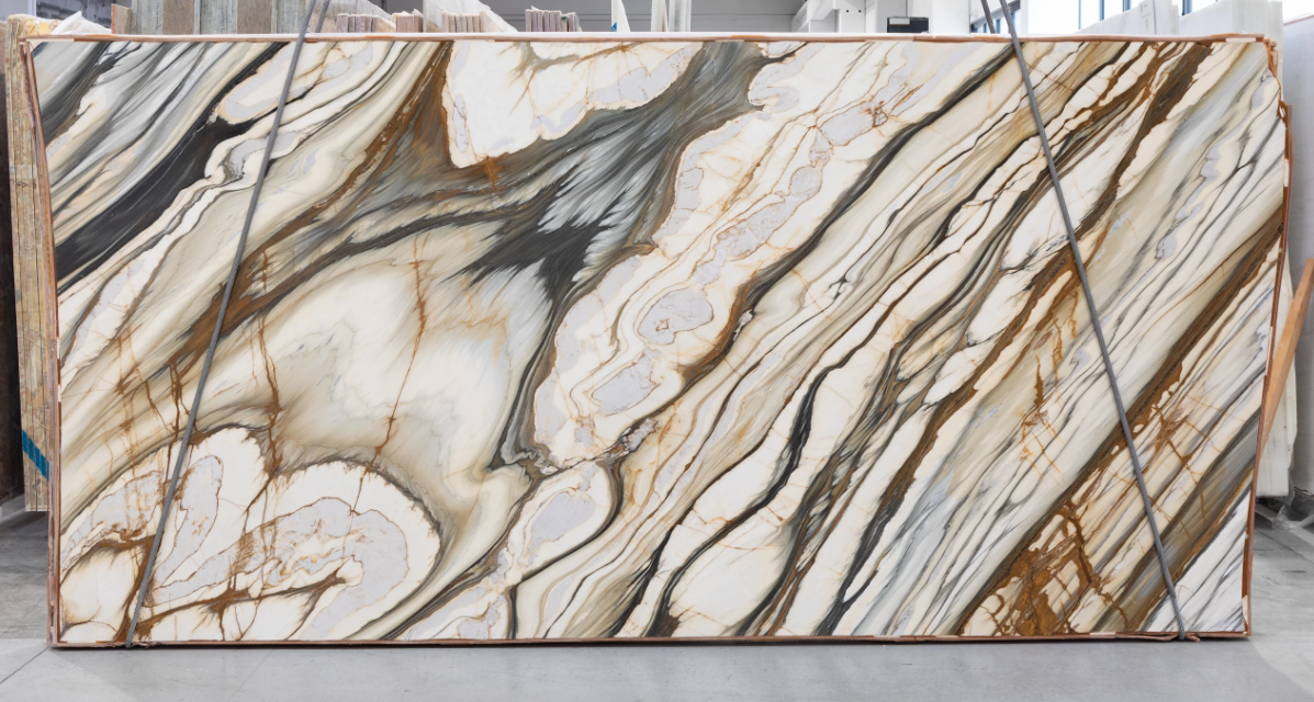 CALACATTA OYSTER MARBLE POLISHED SLABS (AC2400)