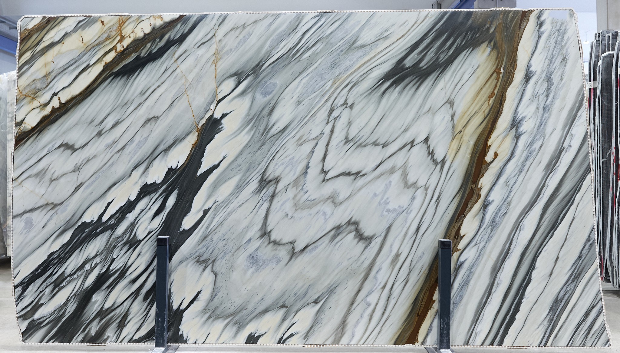 CALACATTA OYSTER MARBLE POLISHED SLABS (AC642) – Image 2