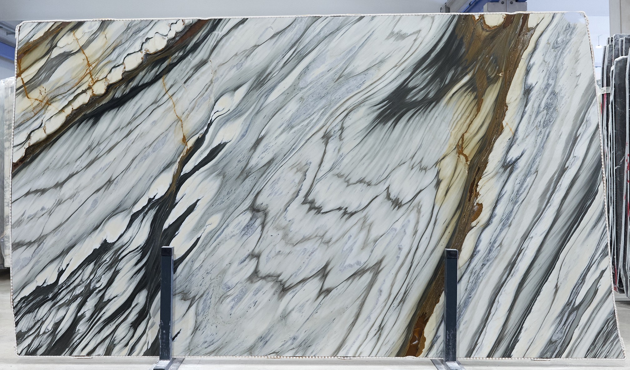 CALACATTA OYSTER MARBLE POLISHED SLABS (AC642)