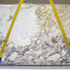 CALACATTA VAGLI ROSATO GOLD MARBLE HONED SLABS (AC14235)