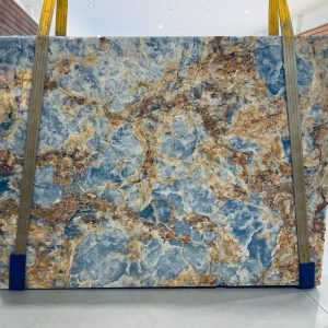 ONYX BLUE POLISHED SLABS (AC14437)
